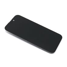 LCD ekran (displej) - iPhone 15 Pro+ Touch screen crni APLONG Soft OLED (MS).