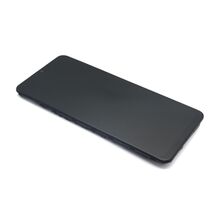 LCD ekran (displej) - Samsung A125F/A127F Galaxy A12/A12 Nacho + Touch screen + okvir crni rev:1.1 (zuti flet) Full ORG EU (GH82-24491A) (MS).