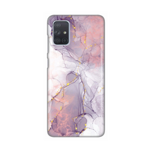 PRINT silikonska futrola - Samsung A715F Galaxy A71 Pink Marble.