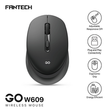 Mis Wireless Fantech W609 GO crni.