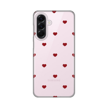 PRINT silikonska futrola - Samsung A566 Galaxy A56 5G Red Hearts.