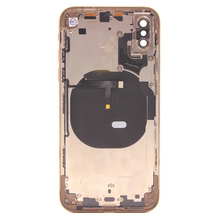 Maska (kuciste, oklop) - iPhone XS Gold RFB SPO SH.