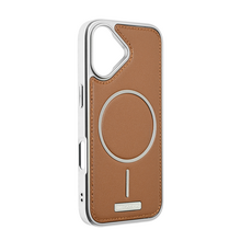 Zastitna futrola Magsafe Urban Leather - iPhone 17 6.3 braon.