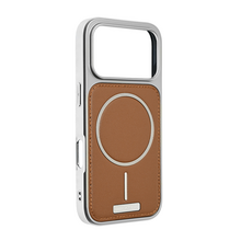 Zastitna futrola Magsafe Urban Leather - iPhone 17 Pro braon.