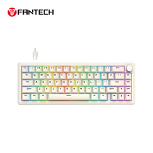 Tastatura Mehanicka Gaming Fantech MK614 Atom x66 Retro bez (ice apricot switch).