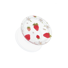 Drzac Pop Strawberry and Flowers Transparent.