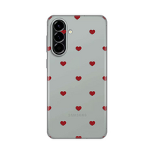 PRINT silikonska futrola - Samsung A576 Galaxy A57 5G Red Hearts.