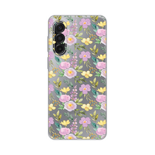 PRINT silikonska futrola skin (ultra tanka) - Samsung A175 Galaxy A17 Soft Flowers.