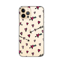 PRINT silikonska futrola skin (ultra tanka) - iPhone 12/12 Pro 6.1 Hearts Pattern.