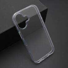 Zastitna futrola COLOR Okvir za iPhone 17 srebrna (providna) (MS).