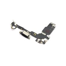 Flet kabl - iPhone 15 + konektor punjenja crni (MS).
