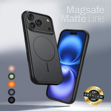 Zastitna futrola Magsafe mat Line - iPhone 17 Pro crna.