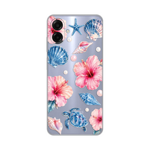 PRINT silikonska futrola skin (ultra tanka) - Samsung A075F Galaxy A07 Hibiscus Sea.