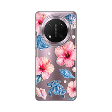 PRINT silikonska futrola skin (ultra tanka) - Huawei Honor Magic 7 lite Hibiscus Sea.