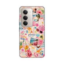 PRINT silikonska futrola skin (ultra tanka) - Xiaomi Redmi 15 4G Beach Please.