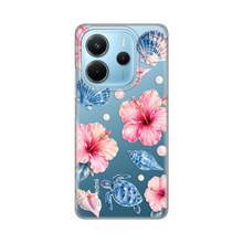 PRINT silikonska futrola skin (ultra tanka) - Xiaomi Redmi Note 14 4G (SRB) Hibiscus Sea.