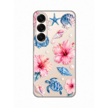 PRINT silikonska futrola skin (ultra tanka) - Samsung S931 Galaxy S25 Hibiscus Sea.