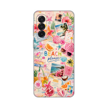 PRINT silikonska futrola skin (ultra tanka) - Samsung A175 Galaxy A17 Beach Please.