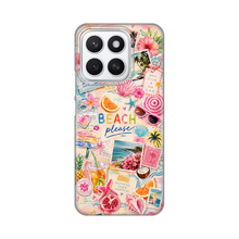 PRINT silikonska futrola skin (ultra tanka) - Huawei Honor X8c Beach Please.