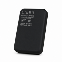 Back Up baterija (univerzalna) prenosiva baterija Magsafe Oxpower PD W5 5000mAh crna print.