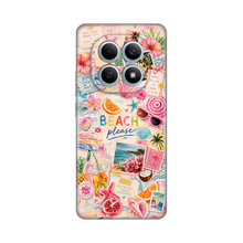 PRINT silikonska futrola skin (ultra tanka) - Xiaomi Redmi Note 15 4G/5G Beach Please.