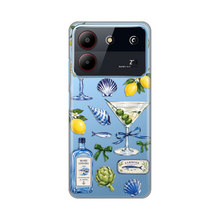 PRINT silikonska futrola - ZTE Blade A54 Mediterranean Martini.