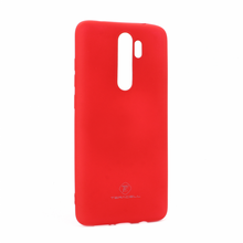 Teracell GIULIETTA silikonska futrola - Xiaomi Redmi Note 8 Pro mat crvena.