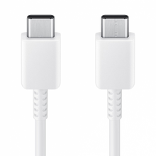 Samsung data kabl 25W Type C na Type C 1m beli BULK (EP-DA705-BWEGWW).