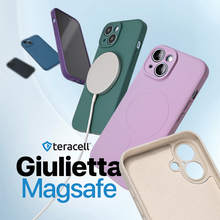 Teracell GIULIETTA silikonska futrola Magsafe - iPhone 16 Plus 6.7 bela.