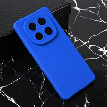 Teracell GIULIETTA silikonska futrola - Xiaomi Redmi Note 14 Pro 5G mat plava.