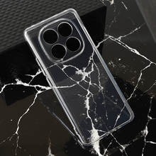 Teracell GIULIETTA silikonska futrola - Xiaomi Redmi Note 14 Pro 5G Transparent.