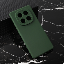 Teracell GIULIETTA silikonska futrola - Xiaomi Redmi Note 14 Pro 4G mat zelena.