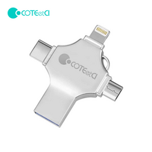 USB flash memorija Coteci CS8836 32GB USB 3.0/micro USB/Type C/lightning.