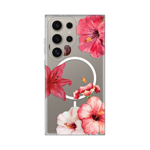Zastitna futrola print Magsafe - Samsung S928B Galaxy S24 Ultra Hibiscus.