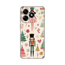 PRINT silikonska futrola - Huawei Honor X5c Plus Vintage Christmas.