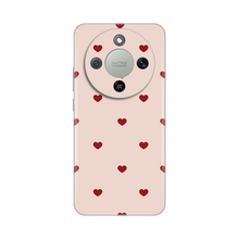 PRINT silikonska futrola - Huawei Honor Magic 8 Lite Beige Hearts.