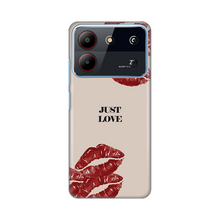 PRINT silikonska futrola skin (ultra tanka) - ZTE Blade A54 Just Love.