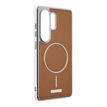 Zastitna futrola Magsafe Urban Leather - Samsung S948 Galaxy S26 Ultra braon.