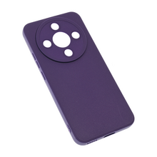Teracell GIULIETTA silikonska futrola - Huawei Honor Magic 8 Lite mat tamno ljubicasta.