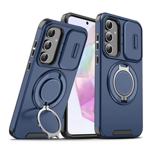 Zastitna futrola CamShield Ring stand - Samsung A576 Galaxy A57 5G plava.