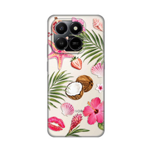 PRINT silikonska futrola - Honor X7d 4G/400 Smart 5G Coconut Paradise.