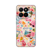 PRINT silikonska futrola skin (ultra tanka) - Honor X7d 4G/400 Smart 5G Beach Please.