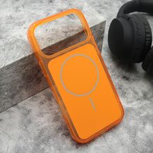 Zastitna futrola AMBER SHINE MagSafe - iPhone 17 Pro Max (6.9) narandzasta (MS).