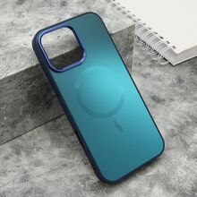Zastitna futrola COLOR METAL MagSafe - iPhone 16 Pro Max (6.9) tirkizna (big camera) (MS).