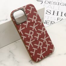 Zastitna futrola MONOGRAM MagSafe - iPhone 15 crvena (MS).