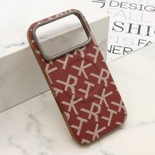 Zastitna futrola MONOGRAM MagSafe - iPhone 17 Pro crvena (MS).