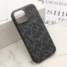 Zastitna futrola MONOGRAM MagSafe - iPhone 15 crna (MS).