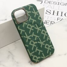 Zastitna futrola MONOGRAM MagSafe - iPhone 15 zelena (MS).