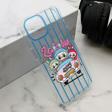 Zastitna futrola print PARTY - iPhone 15 plava LBB004 (MS).