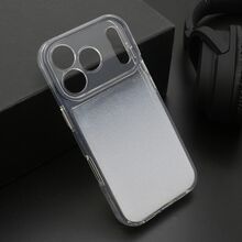 Zastitna futrola OMBRE GLITTER - iPhone 17 Pro bela (MS).